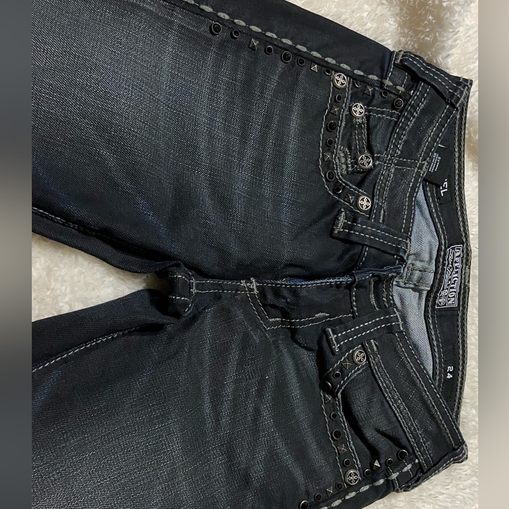 Affliction Black Premium Jeans stone washed